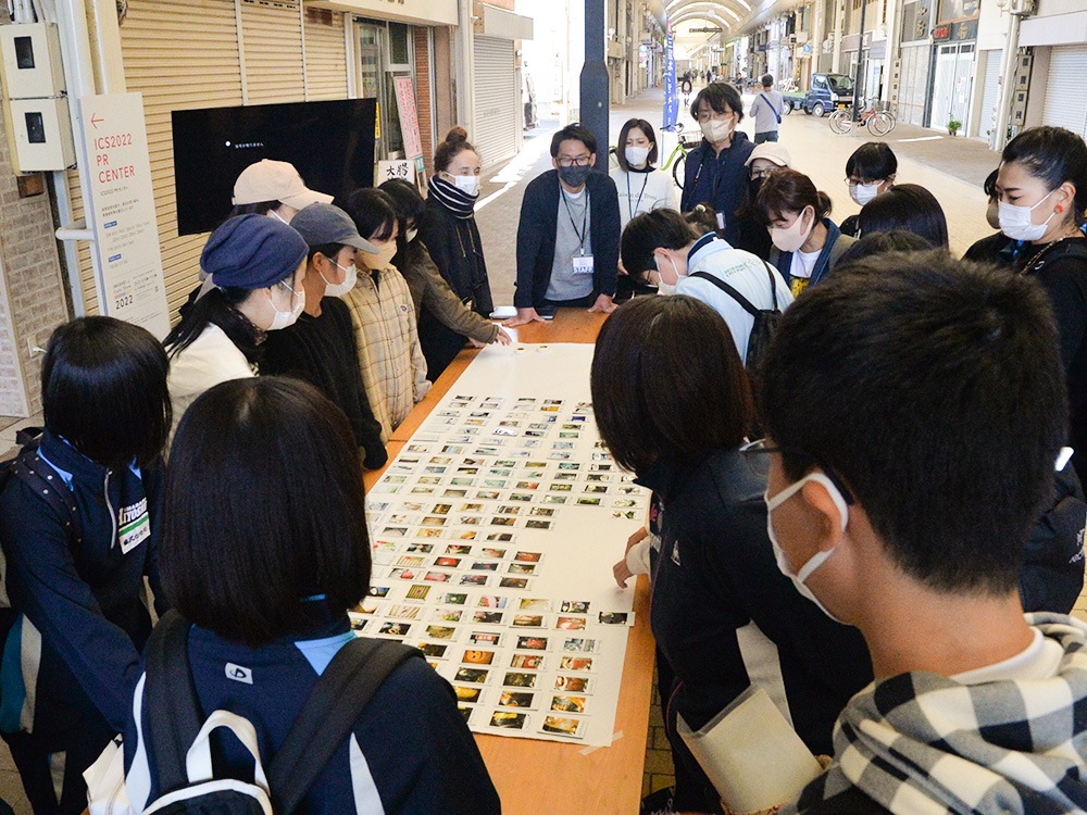 展示の様子